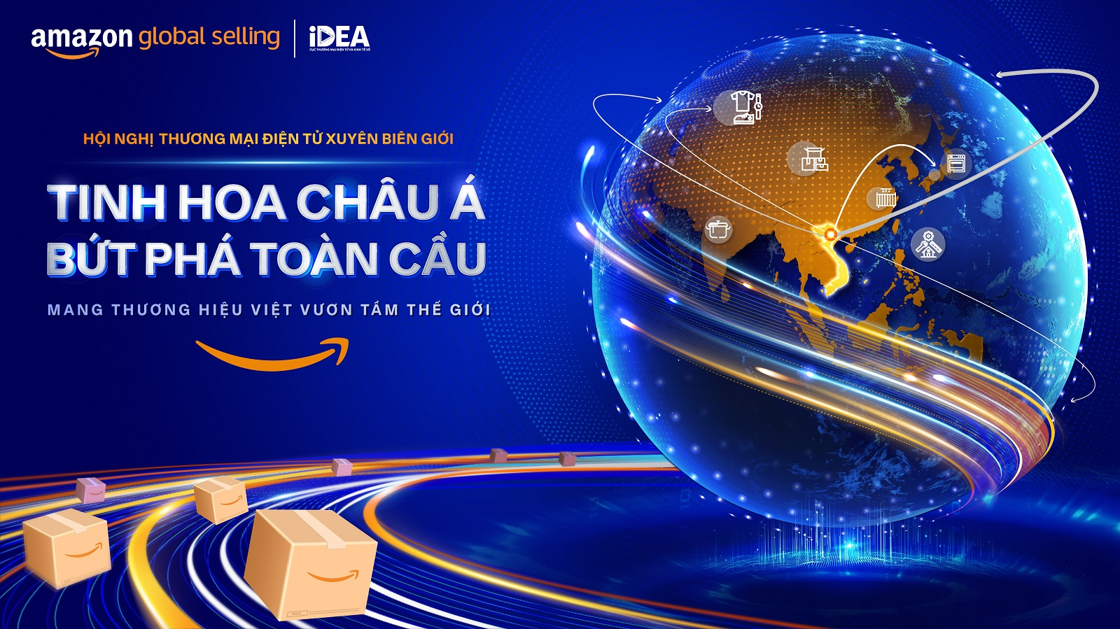 Sắp diễn ra Hội nghị Thương mại Điện tử xuyên biên giới tại Việt Nam với chủ đề “Tinh hoa Châu Á, Bứt phá toàn cầu”