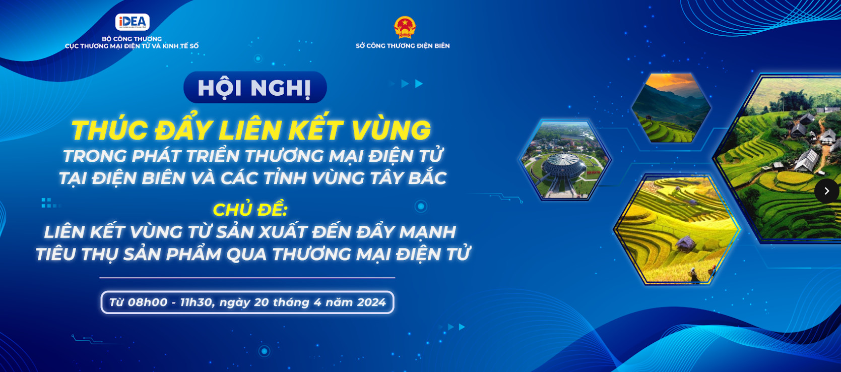 Sắp diễn ra Hội nghị thúc đẩy liên kết vùng trong phát triển thương mại điện tử tại Điện Biên và các tỉnh Vùng Tây Bắc