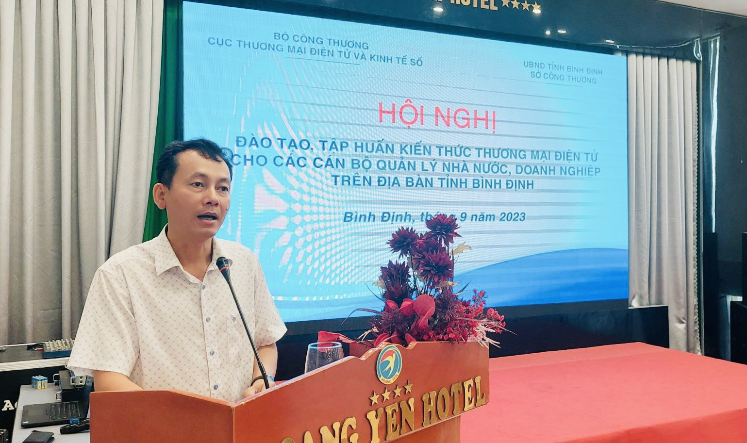 Hội nghị tập huấn đào tạo phát triển nguồn nhân lực thương mại điện tử tỉnh Bình Định năm 2023